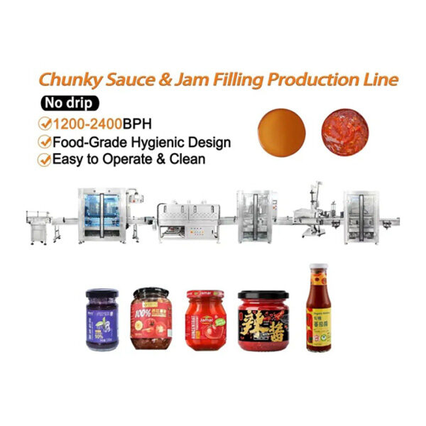 Chunky Sauce & Jam Jar Line